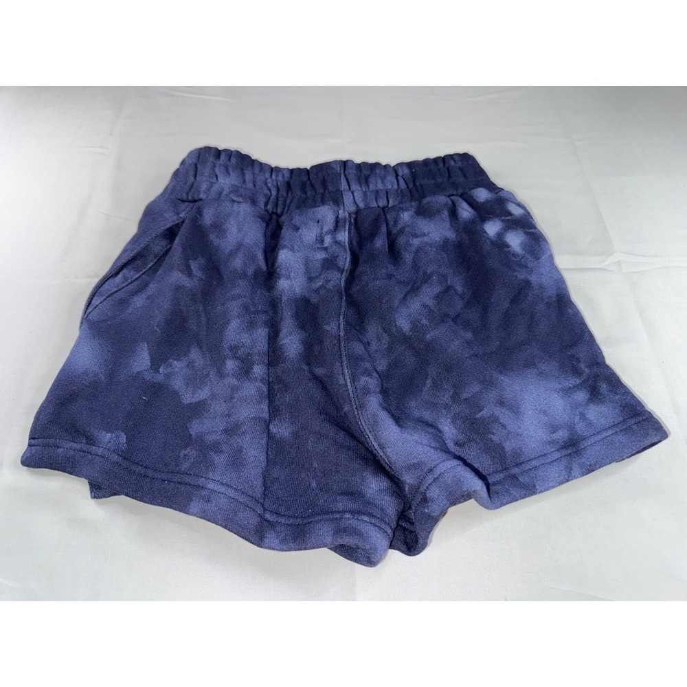Darc Sport SHE Tie Dye Sweat Shorts Navy Blue Limited Edition XS - Picture 7 of 7